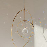 Hanging Crystal Suncatcher - Universe Large