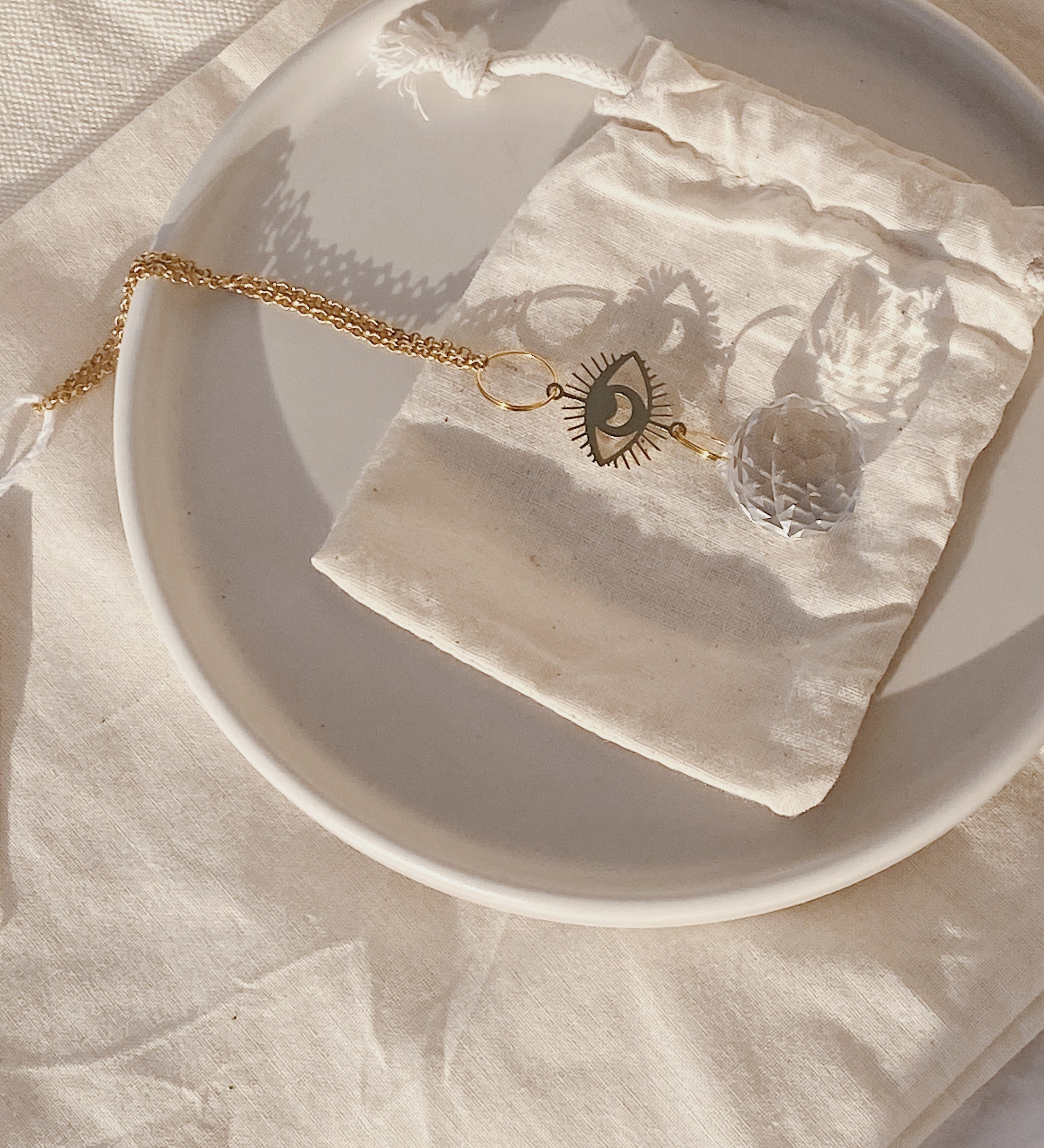 Protection Mini Crystal Suncatcher