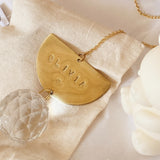 Love Letters - Personalized Medium Crystal Suncatcher