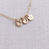 Love Letters Mini Round Necklace COMING BACK SOON