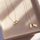 Love Letters Mini Round Necklace COMING BACK SOON