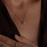 Love Letters Mini Round Necklace COMING BACK SOON