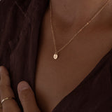 Love Letters Mini Round Necklace COMING BACK SOON