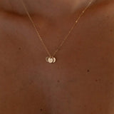 Love Letters Mini Round Necklace COMING BACK SOON