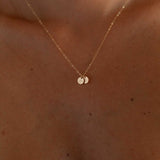 Love Letters Mini Round Necklace COMING BACK SOON