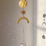 Hanging Crystal Suncatcher Making Rainbows