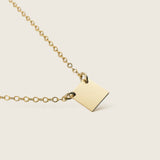 Love Letters Square Necklace