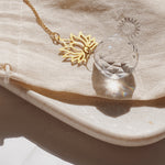 Crystal Suncatcher crafted with brass - Grounding